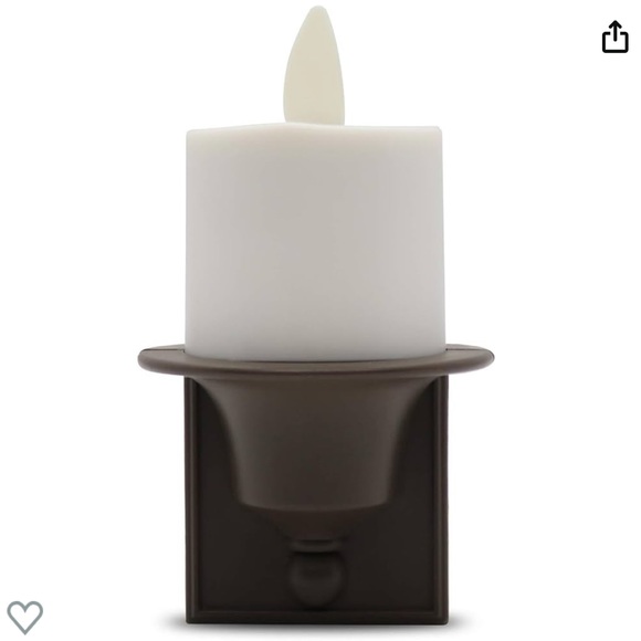 NEW! Luminara Electric Plug-in Nightlight Real Flame Candle Effect 🔥 - Picture 3 of 6